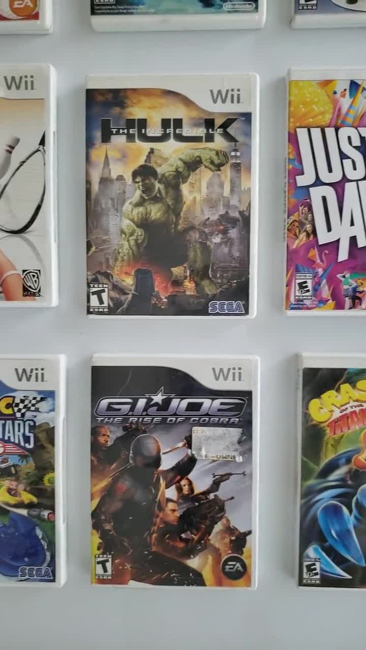 Authentic Nintendo Wii Games - Etsy 日本